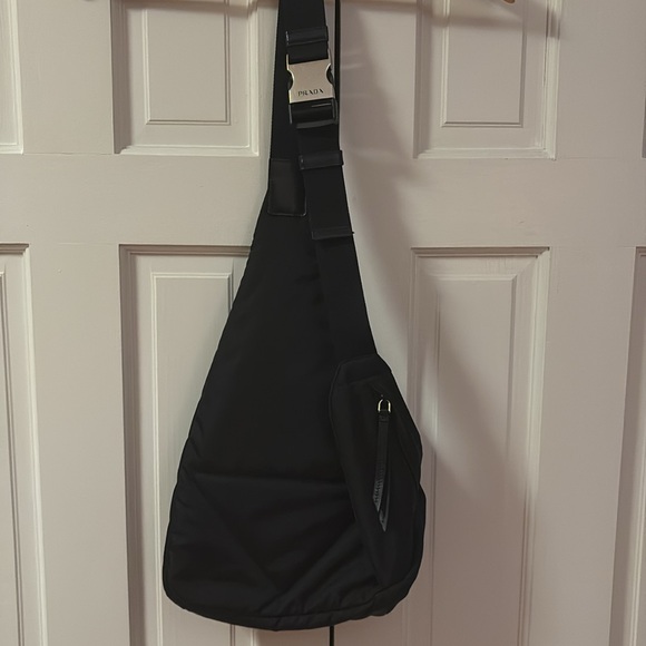 Prada, Re-Nylon and leather backpack